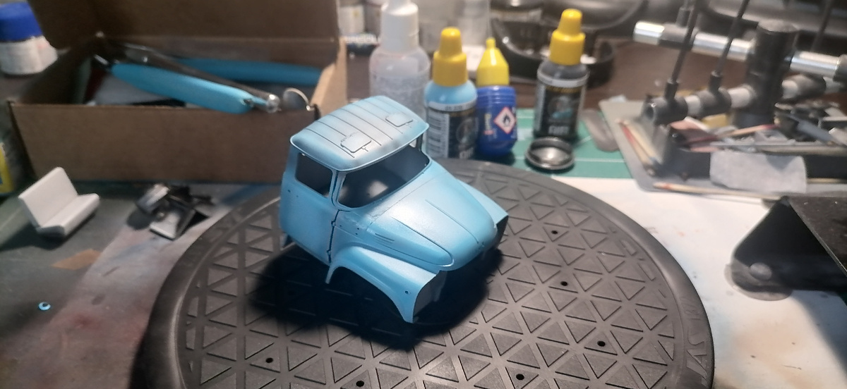 Кабина в работе