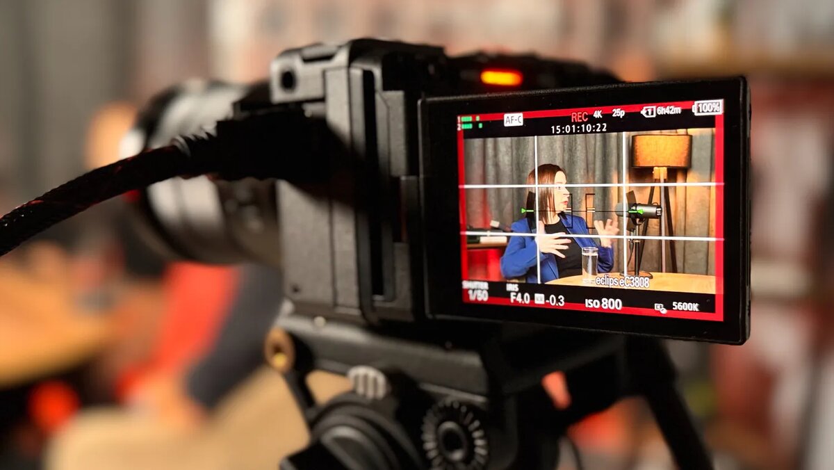 Съемки подкаста