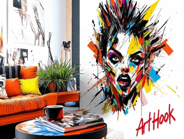    Современная картина в гостиную: как выбрать идеальное произведение искусства для вашего уникального интерьера Art-Hook.Ru