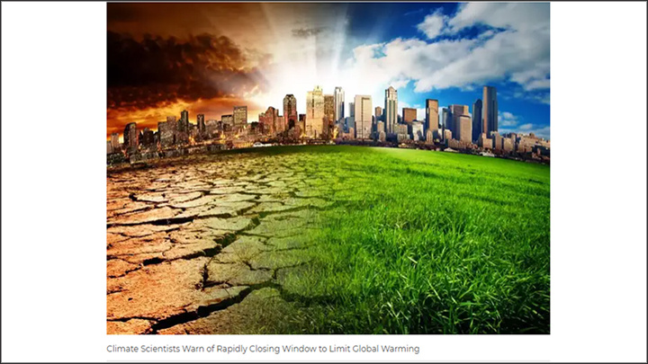    Глобальное потепление грозит превратить одни города в пустыни, другие - в цветущие курорты. Скриншот: indiatimes.com