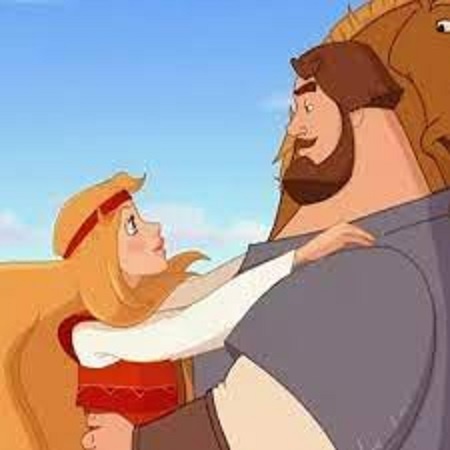 Илья Муромец. Кадр из мультсериала про трех богатырей. Изображение из открытых источников