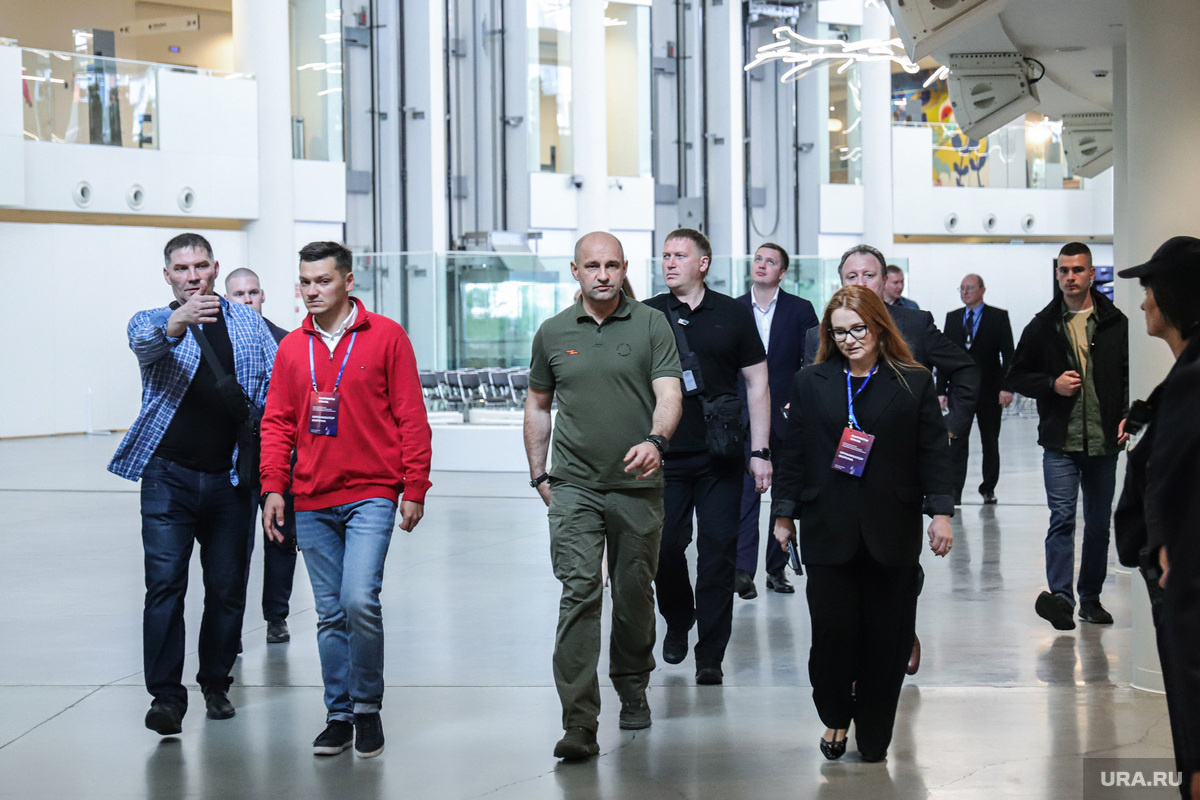 Артем Жога побывал в Ельцин Центре в рамках форума «Патриоты Урала». Фото: Размик Закарян © URA.RU