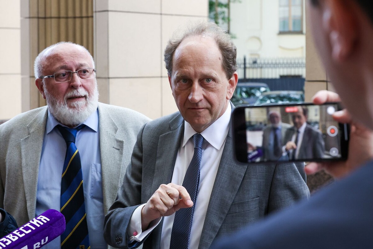    Чрезвычайный и полномочный посол Германии в РФ Александр Ламбсдорф / Источник: © Валерий Шарифулин/ТАСС