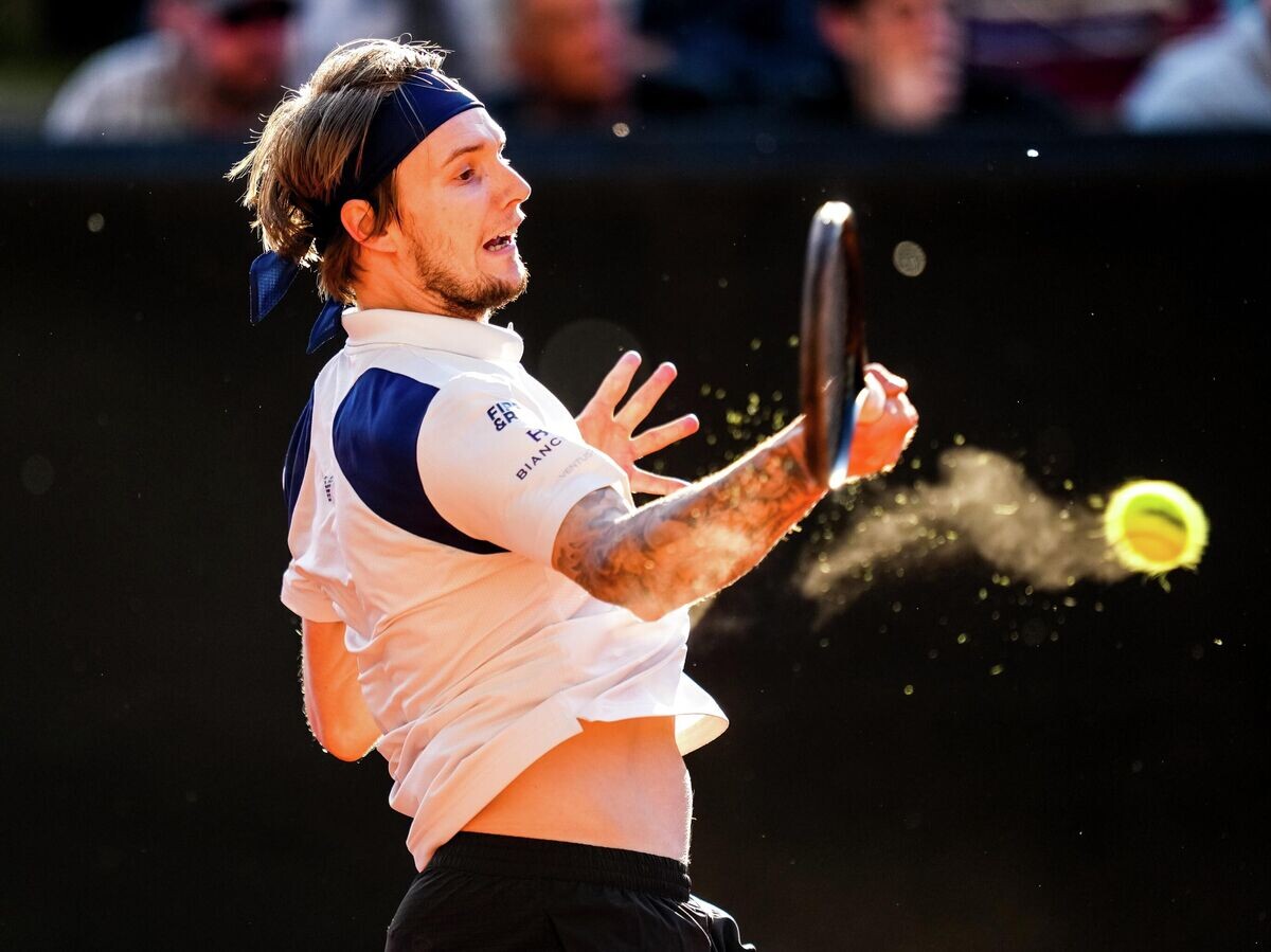    Александр Бублик на турнире в Гамбурге© Getty Images / Rene Nijhuis/MB Media