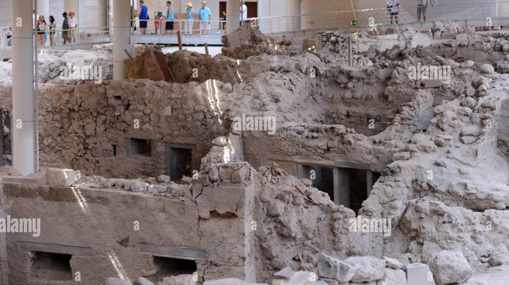    Тайна гибели минойцев вулкан или древний апокалипсис