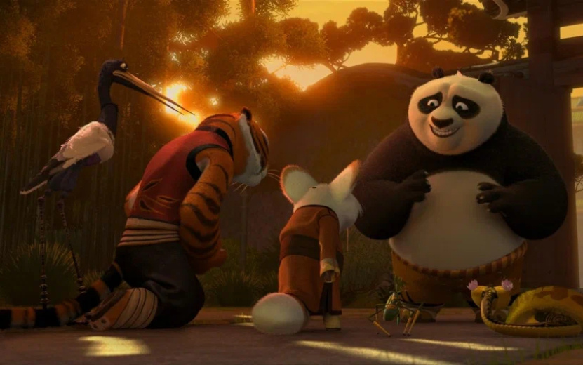 В первой части «Кунг-фу Панды» (0+) поднималась тема веры в себя, во второй – внутреннего покоя, а в третьей – тема семьи. Фото: Кинопоиск