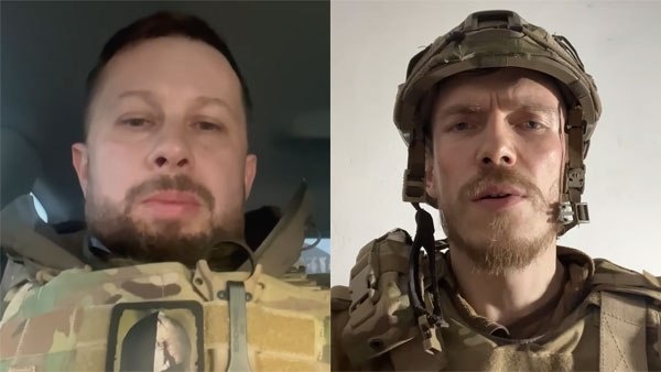    Билецкий - слева, Прокопенко - справа.