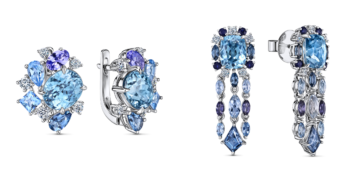 Серьги из коллекции Blue Lagoon