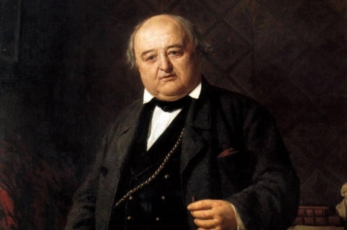 портрет М.С. Щепкина