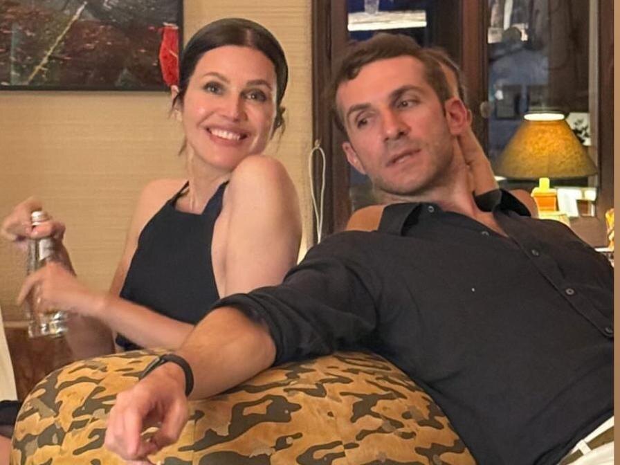 Дарья Жукова и Ставрос Ниархос. Фото: marieclaire.ru