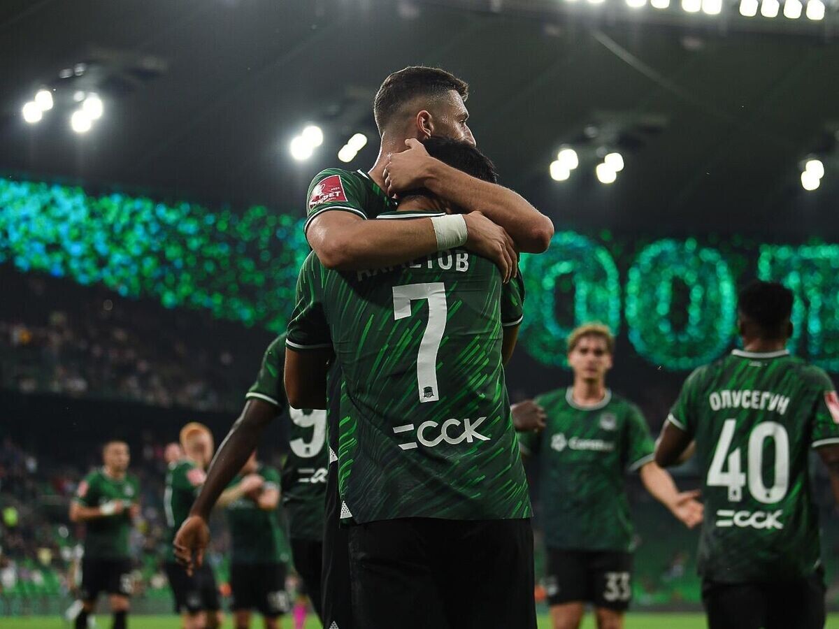    Футболисты клуба "Краснодар"© Фото : Пресс-служба "Краснодара"