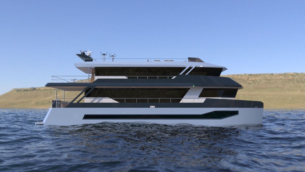 catamaran Baikal 24 FL