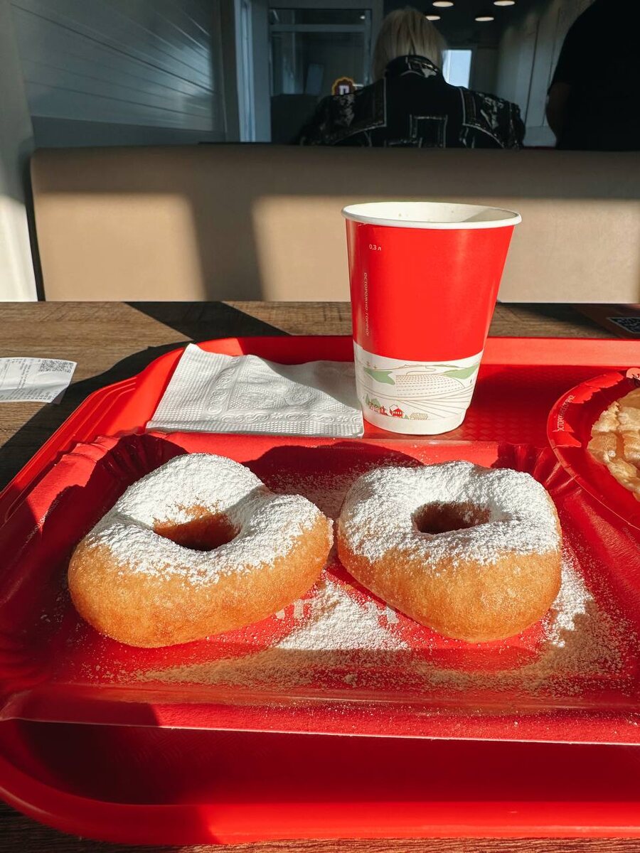 Перекус в пути в "Помпончике"