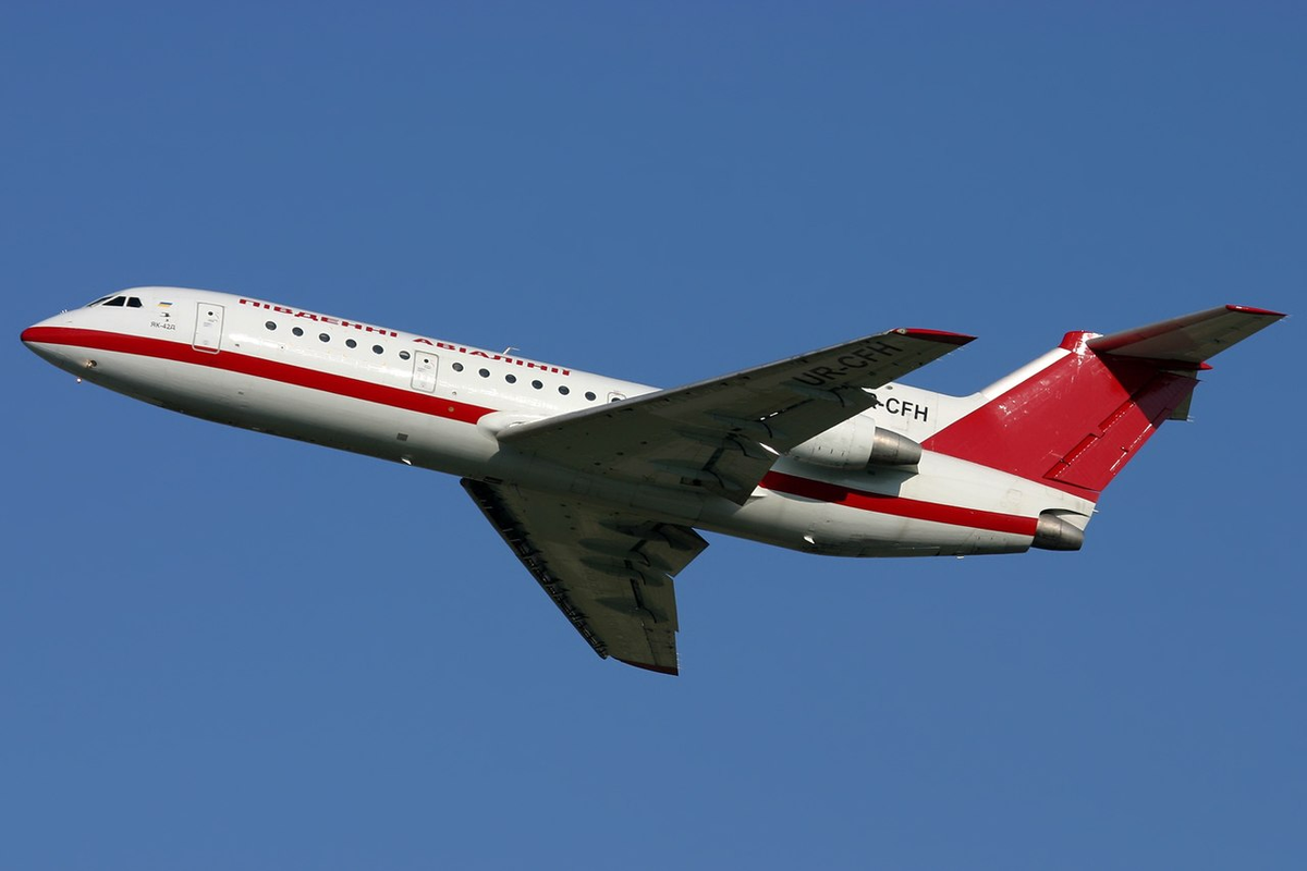 Як-42. Фото О. Беляков