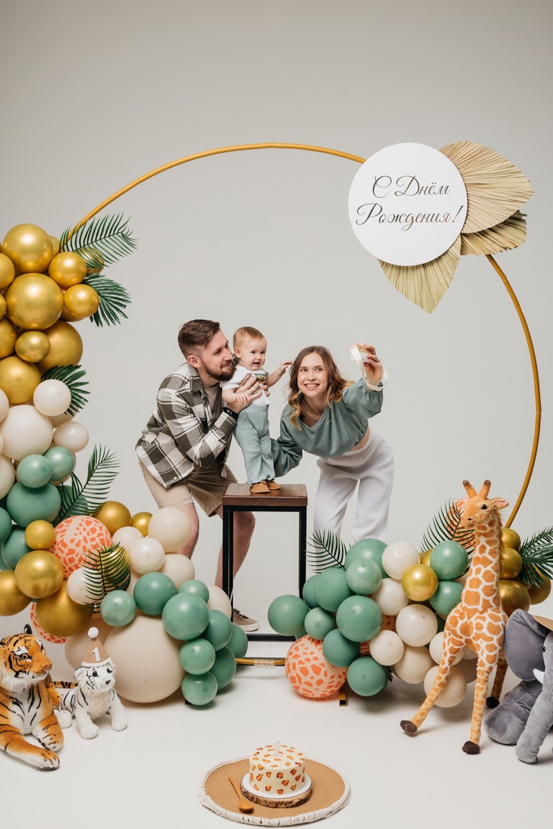фотосессия "Годовасие" в фотостудии "Модерн" 