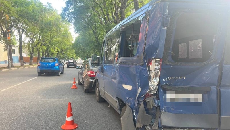    В аварии пострадали четыре человека Фото: УГИБДД ГУ МВД России по Ставропольскому краю