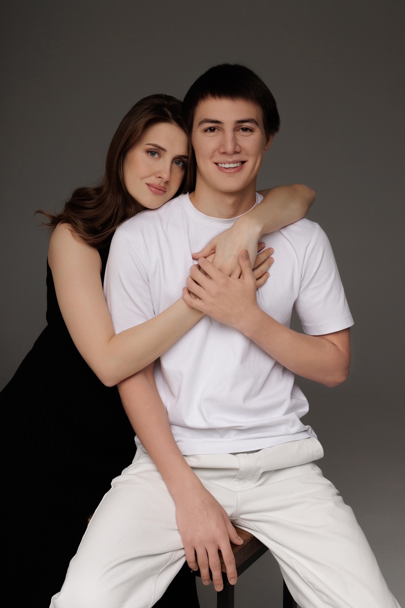 фотосессия беременности в фотостудии "Модерн"