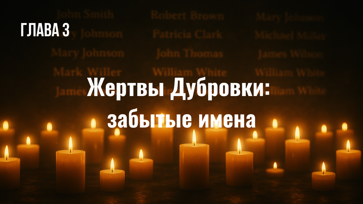 трагедии на Дубровке