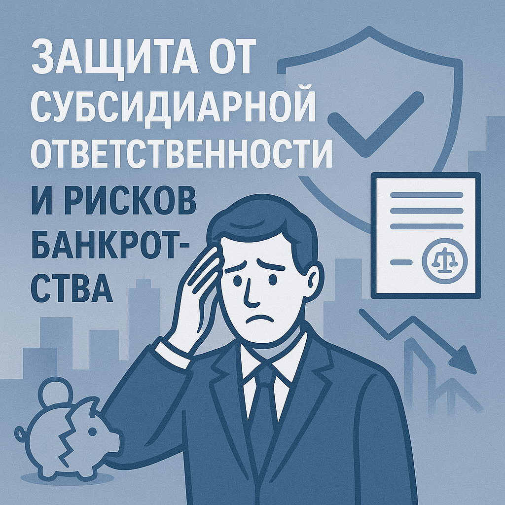 Банкротство компании: руководство для директора по защите личного имущества от субсидиарной ответственности
