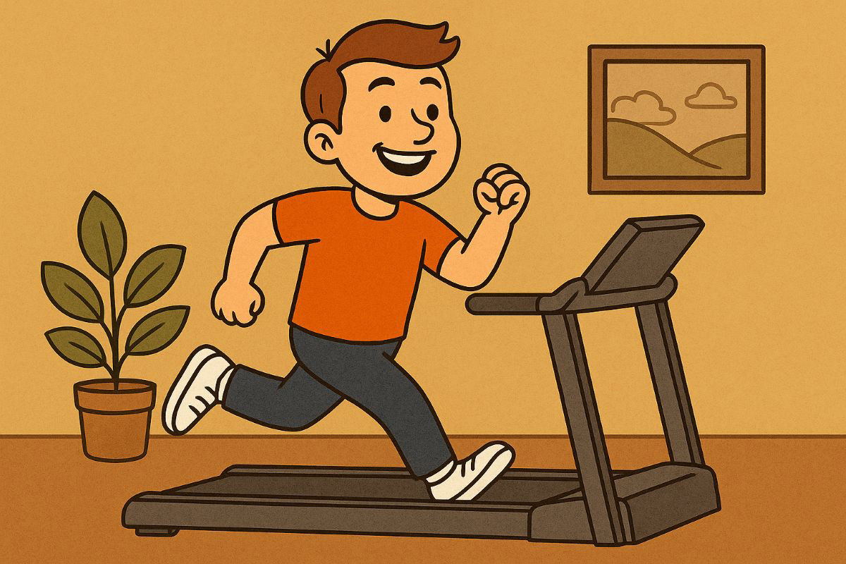 Физическая активность — один из надежных и проверенных методов сбросить стресс. Источник: нейросеть📷
