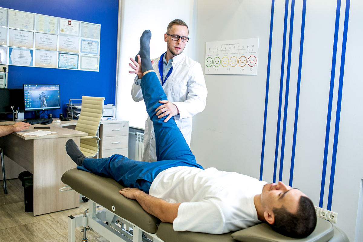Тестирование пациента с болью в пояснице на первом приеме. Сопоставление клинической картины со снимками МРТ