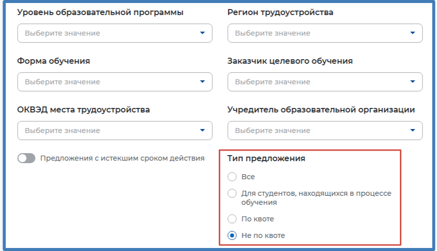 Скриншот с ЕЦП "Работа в России"