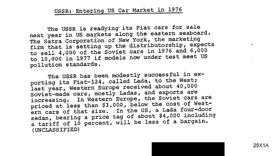 Фото: Архив ЦРУ