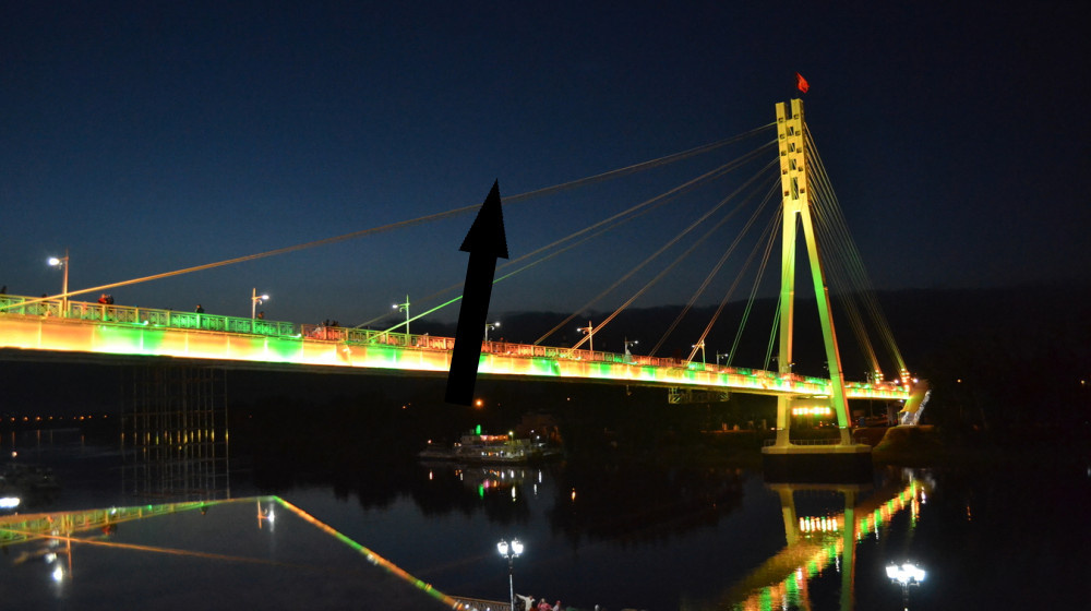    Тюменский мост Влюбленных — новое сердце города