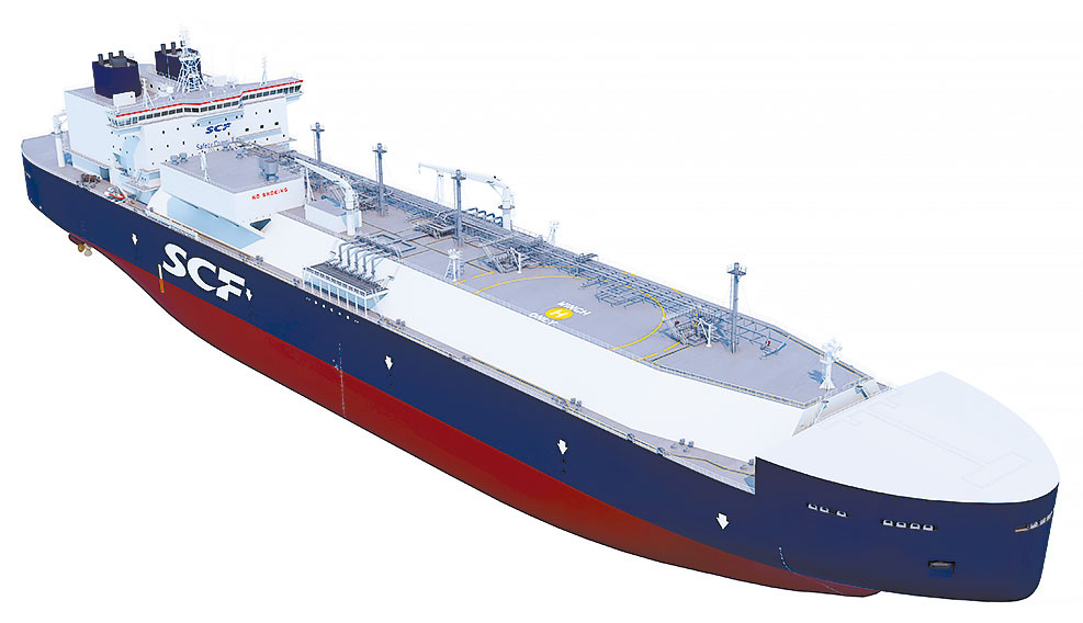 Танкер ледового класса Arc7