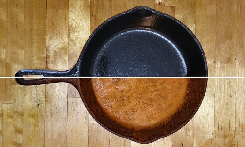 Вторая жизнь чугунной сковороды: как легко восстановить старую чугунную посуду
