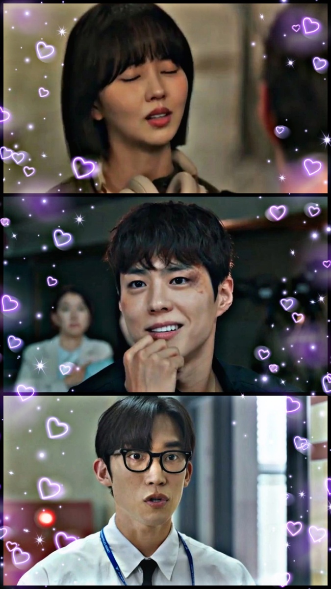 Кадры из дорамы "Хороший мальичк". Коллаж мой. 