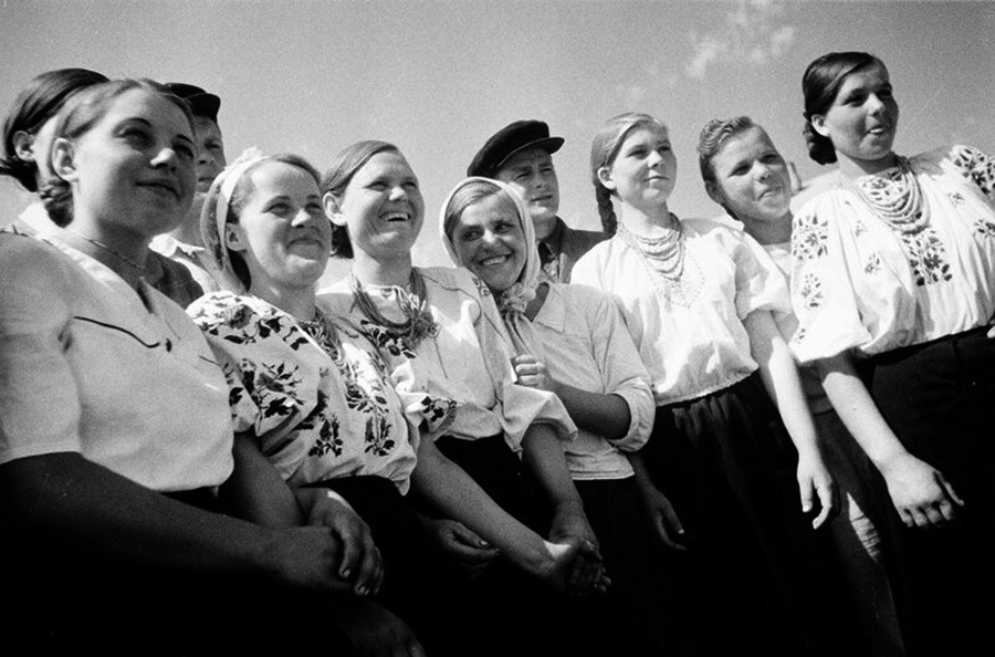 Девушки 40-х 