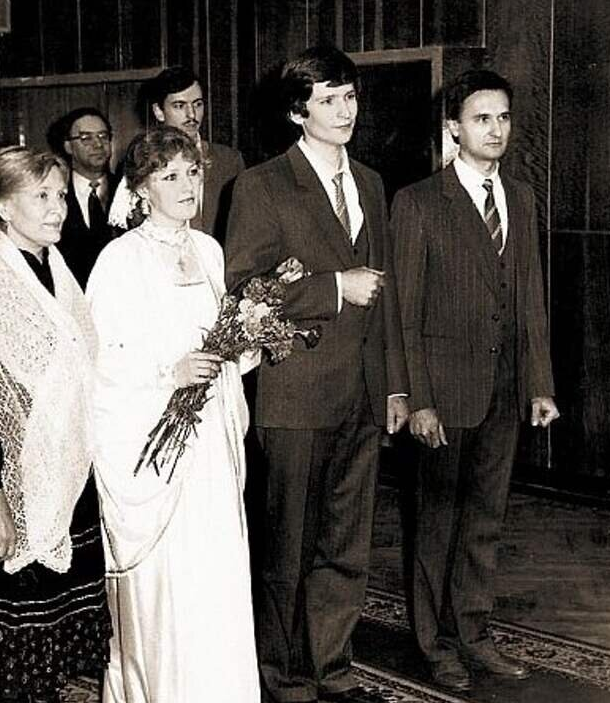 Елена Проклова с Андреем Тришиным