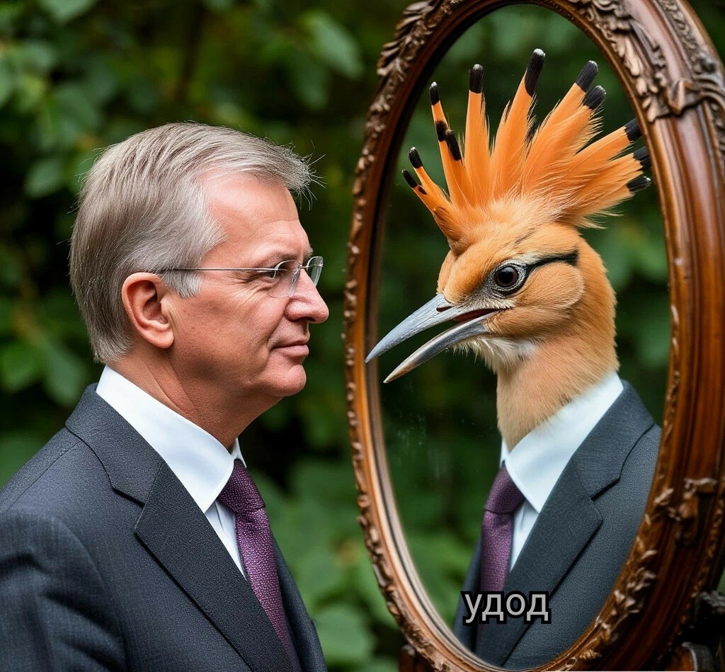 Если Грефа заменить на Трампа, тоже ничего так получается))