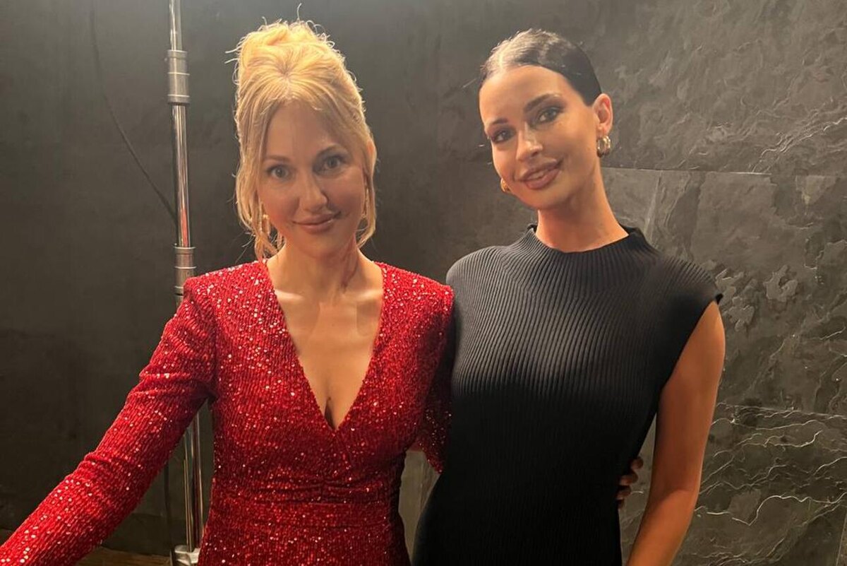    Яна Аносова и Мерьем Узерли на съемках сериала «Антальский гамбит» пресс-служба, личный архив Яны Аносовой