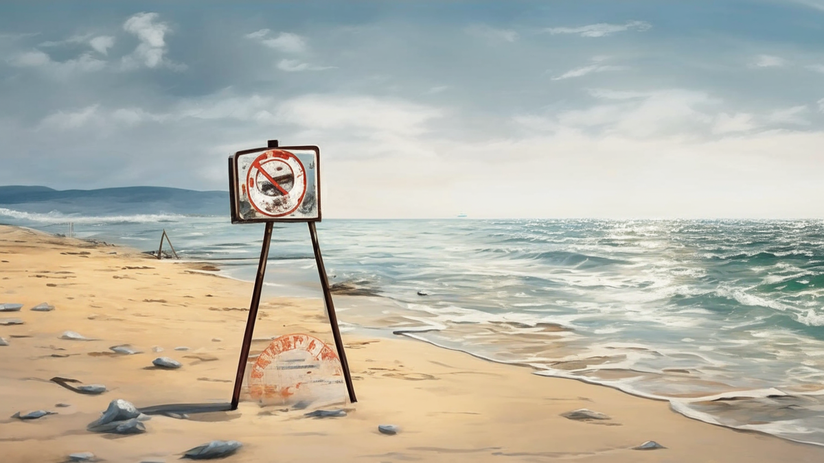    Анапа без моря: курорт ввел штрафы за купание из-за нефтеразлива