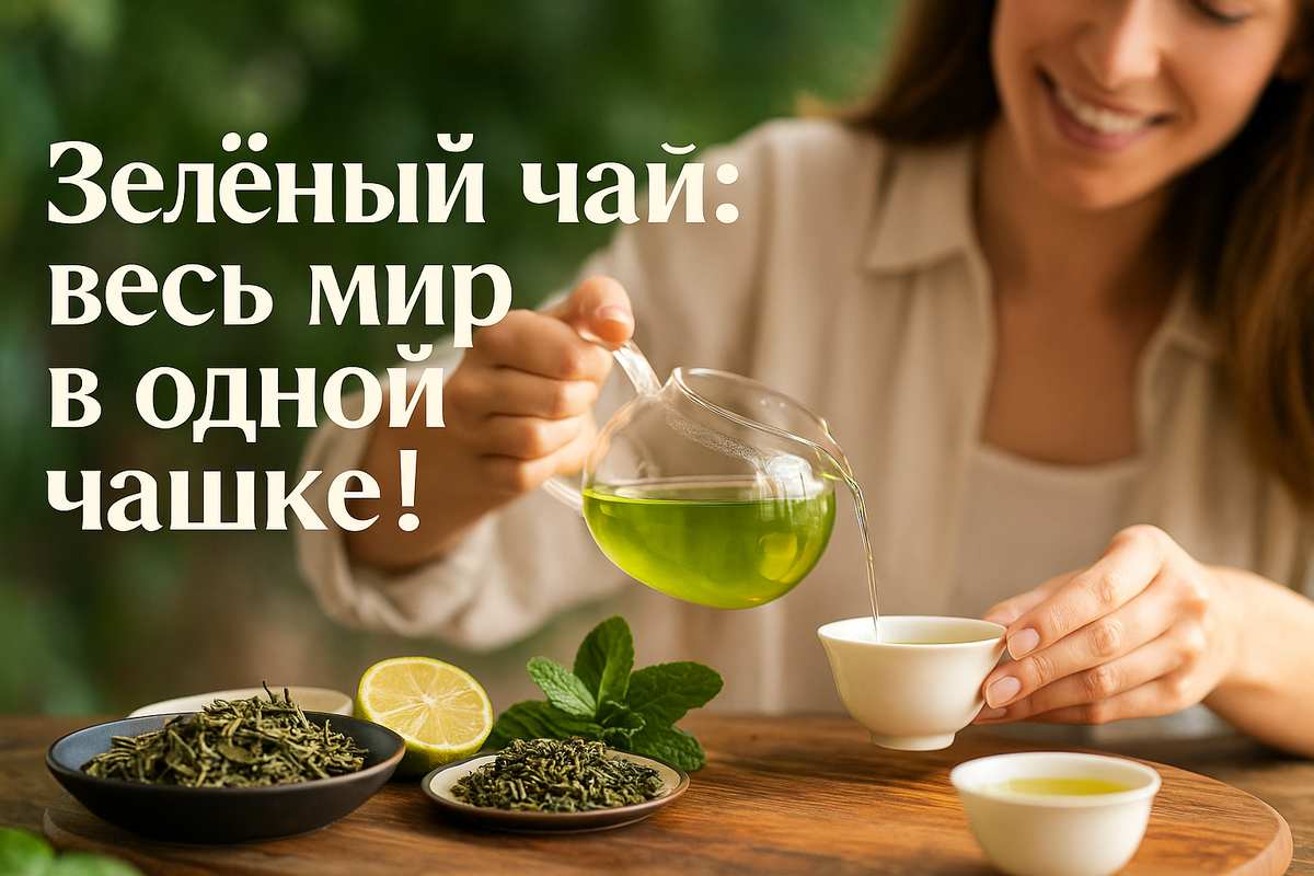 Зеленый китайский чай 