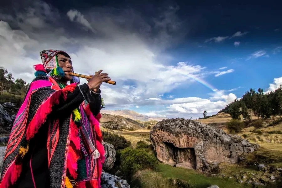 Фото 2: современные индейцы, проживающие в Перу