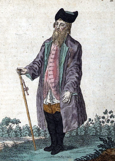 Калужский купец («Описание всех в Российском государстве обитающих народов, также их житейских обрядов, вер, обыкновений, жилищ, одежд и прочих достопамятностей.» — Санкт-Петербург: при Императорской Академии Наук, 1799.)