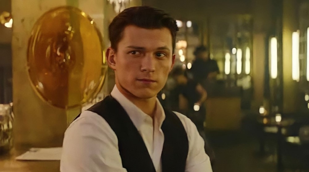     Том Холланд, кадр из фильма «Анчартед: На картах не значится» (2022)