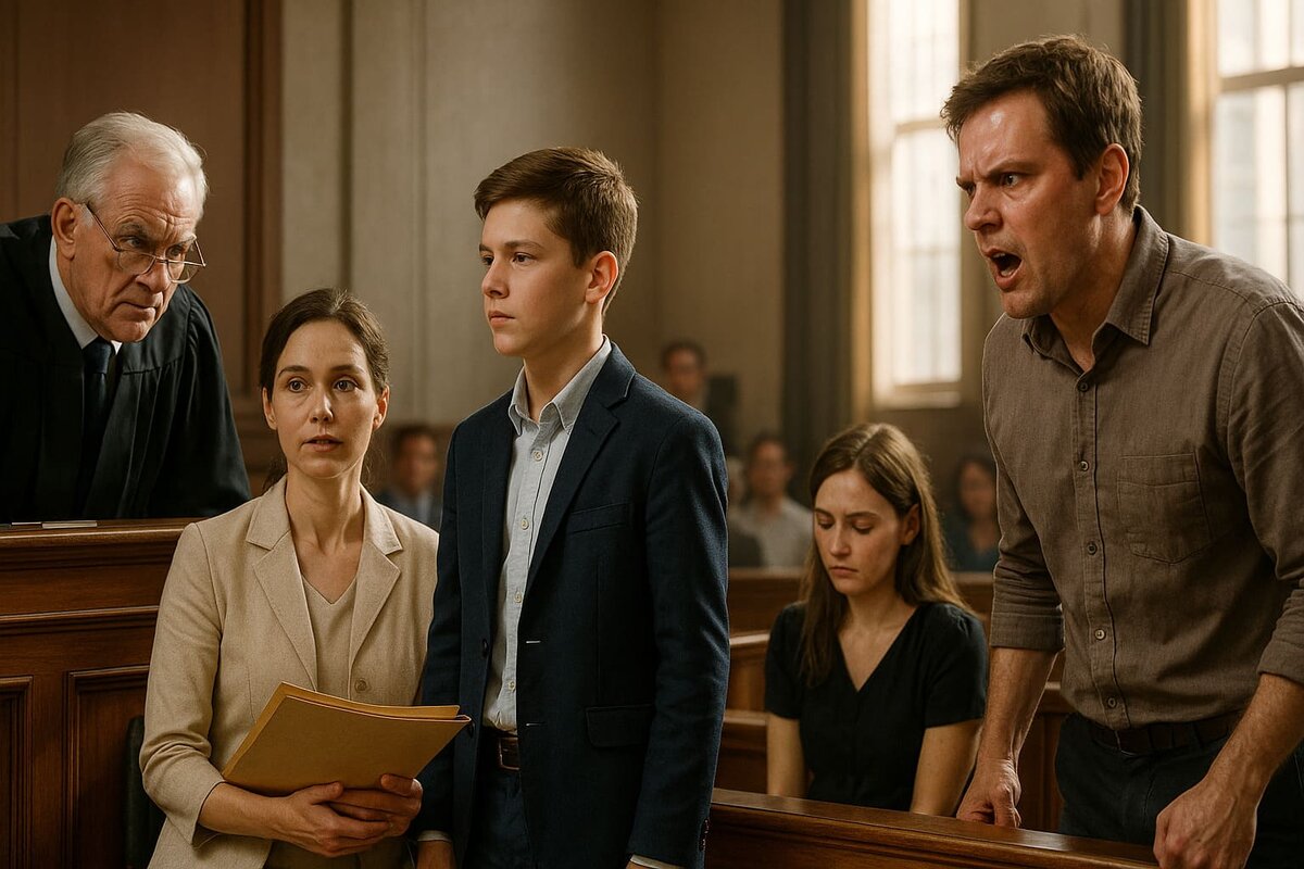 Он подал на меня в суд. Но вышел оттуда с долгом и без доверия детей