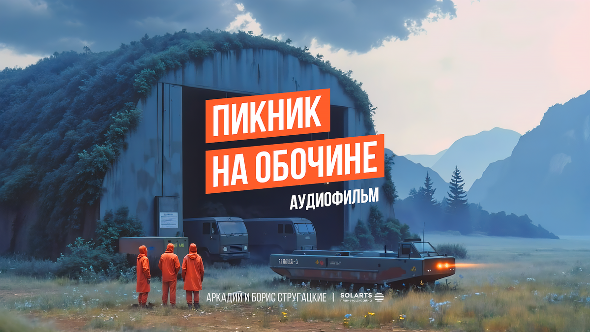 Обложка аудиофильма "Пикник на обочине"