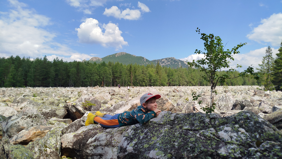 Таганай, Большая каменная река