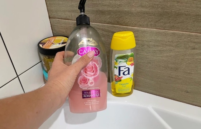 Детское масло продлит срок службы геля для душа.