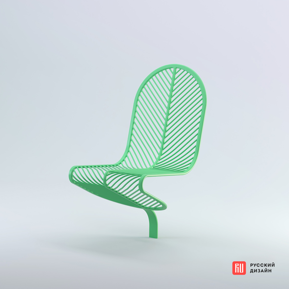 "Росток". Дизайн уличной мебели, разработанный для "Алюминиевой Ассоциации"