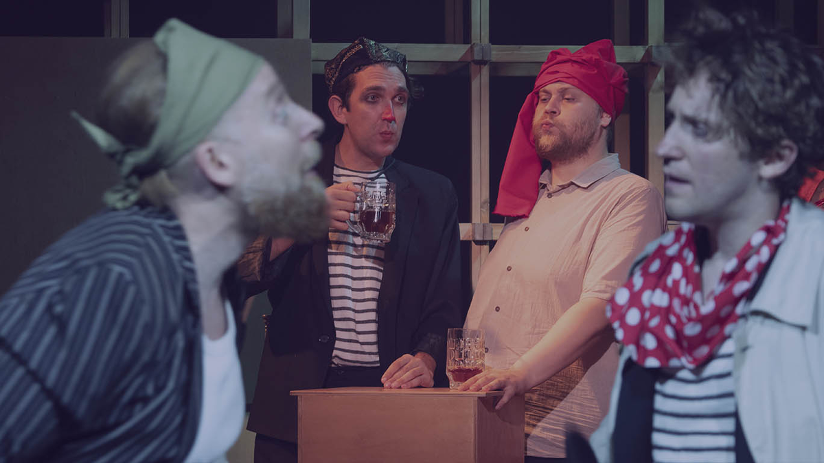 Сцена из спектакля "Следующим номером" 