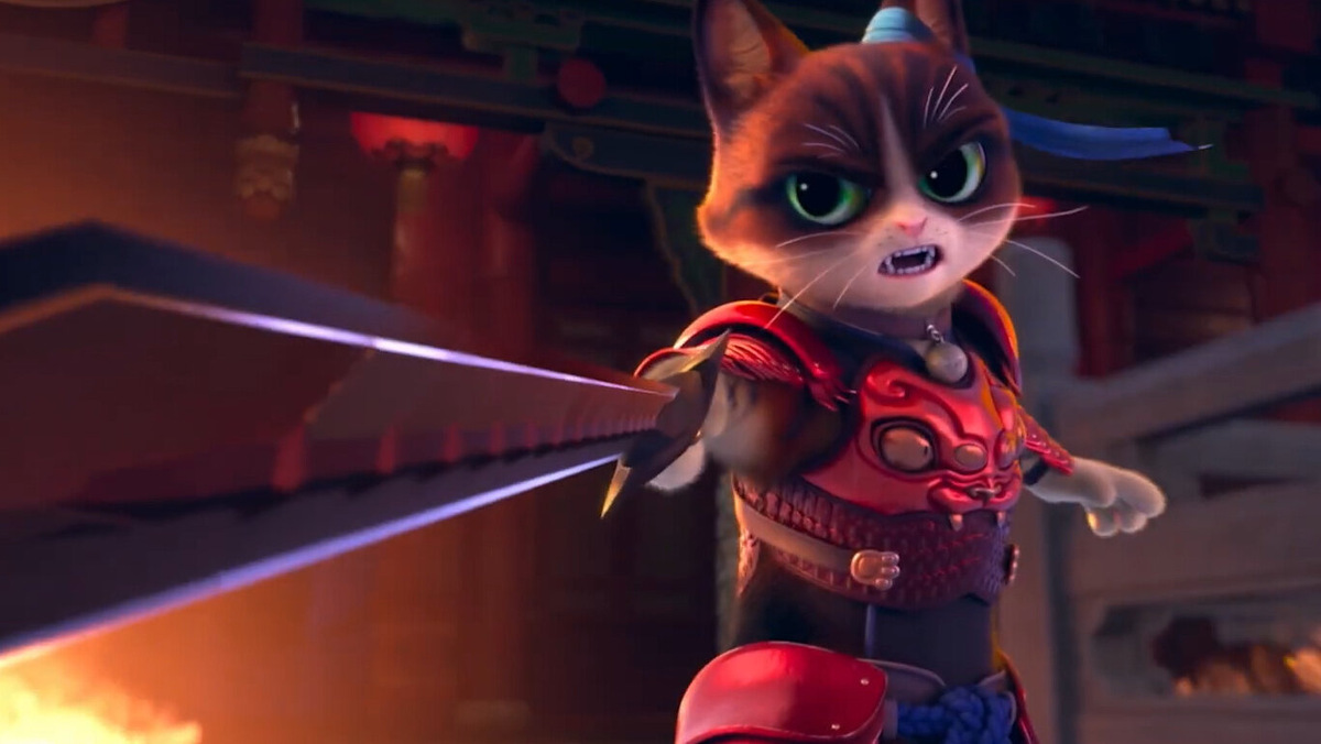 "Кунг-фу кот" мультфильм