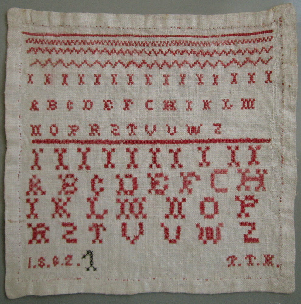 Старинная датская вышивка