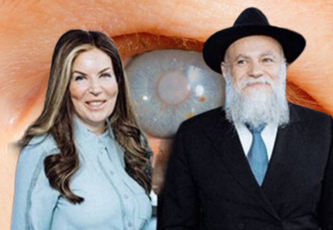 Президент Федерации еврейских общин Александр Борода и его пострадавшая жена Инна Борода