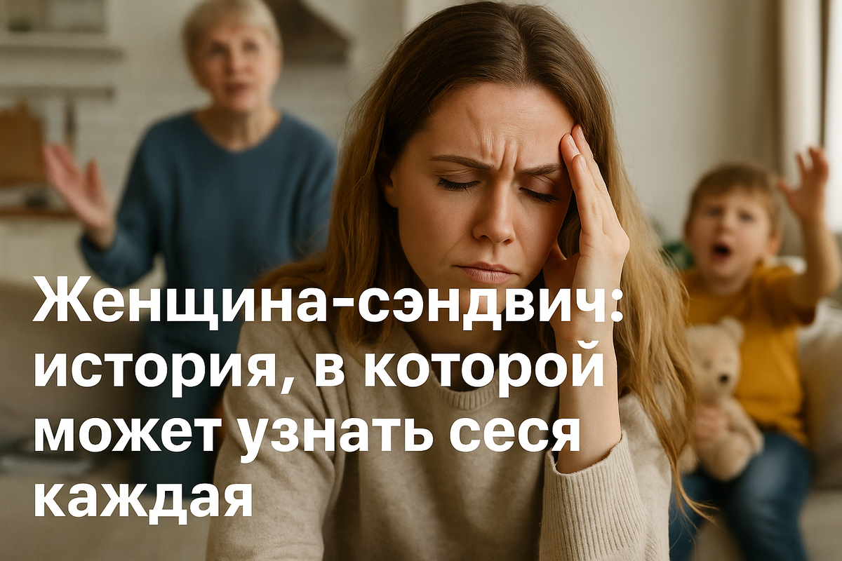 🥪 Женщина–сэндвич: история, с которой может узнать себя каждая